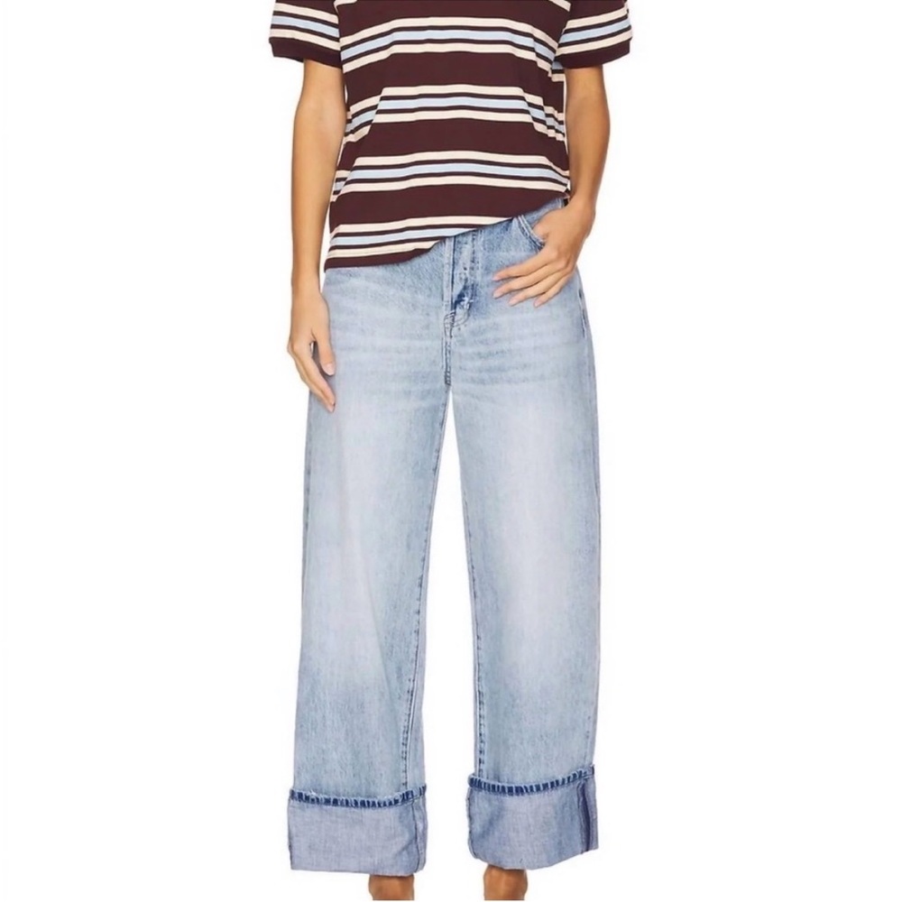 pistola ryder cuffed Essex straight Leg Jeans